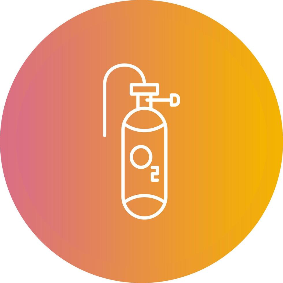 Oxygen Tank Vector Icon