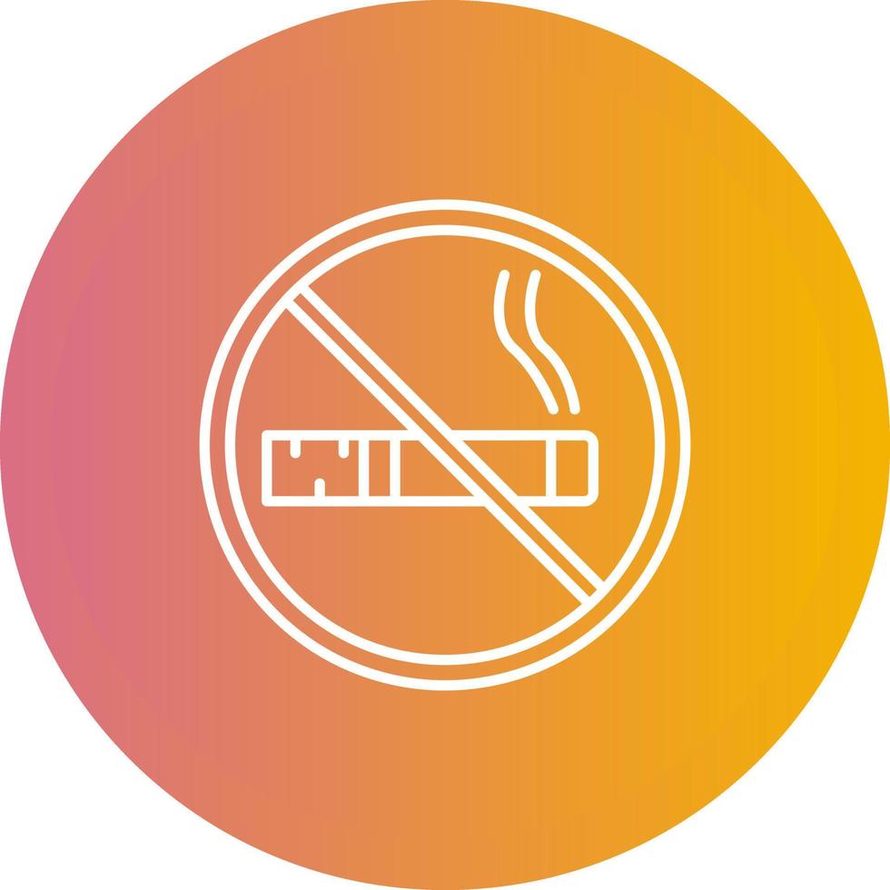 No Smoking Vector Icon