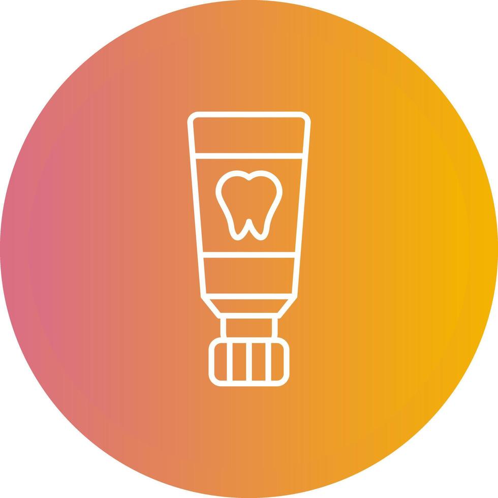Toothpaste Vector Icon
