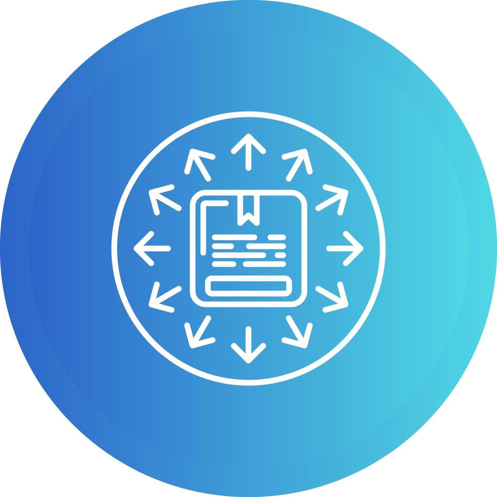 Business Logistics Vector Icon