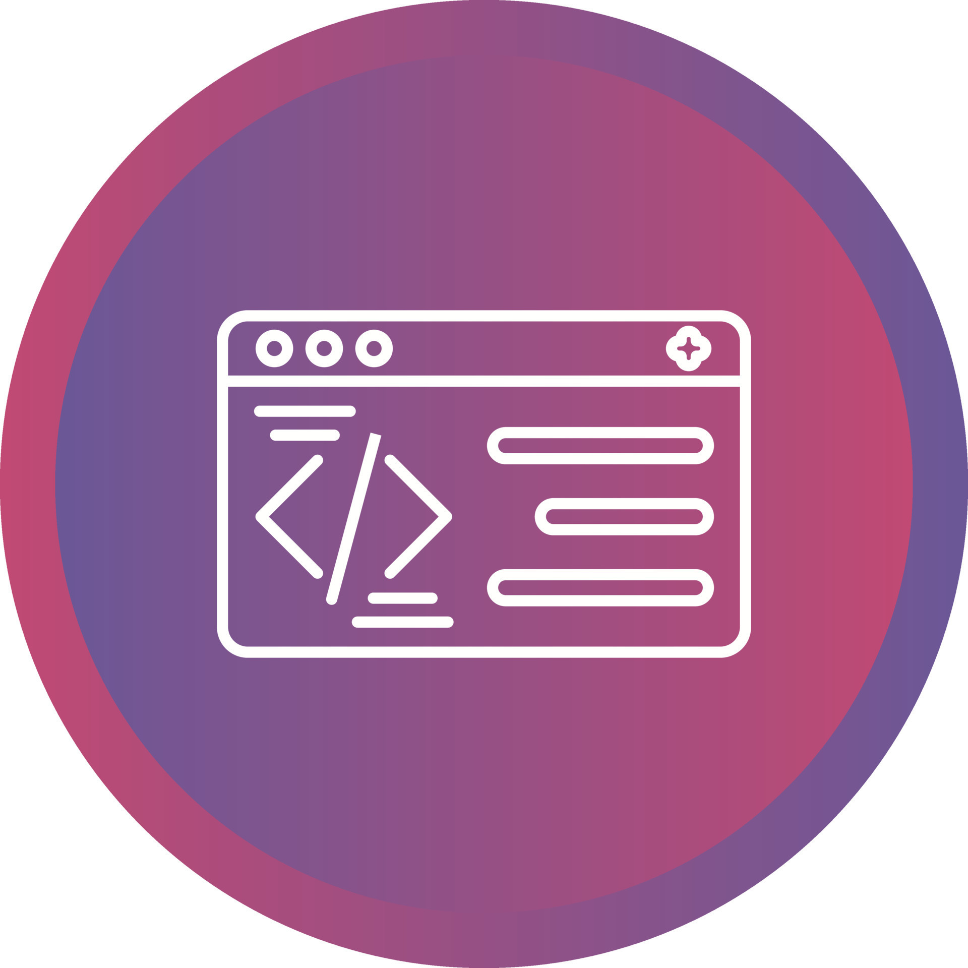 Programming Vector Icon 14422262 Vector Art at Vecteezy