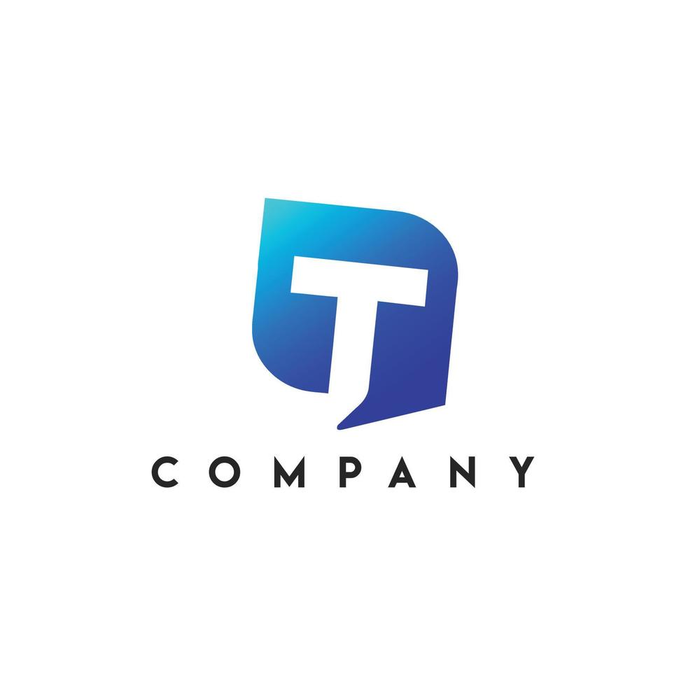 Telecom T Letter Logo, Letter t vector