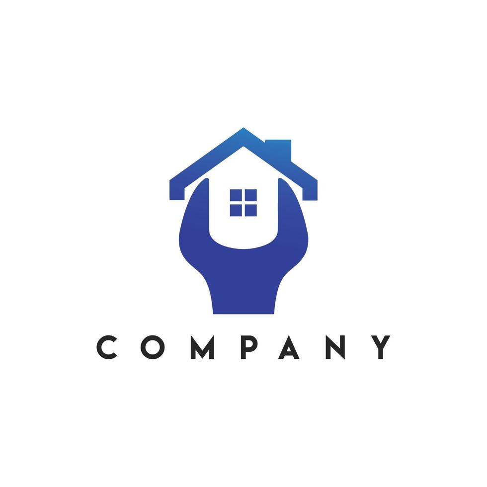 Repair home logo, Home Renovations Logo vector