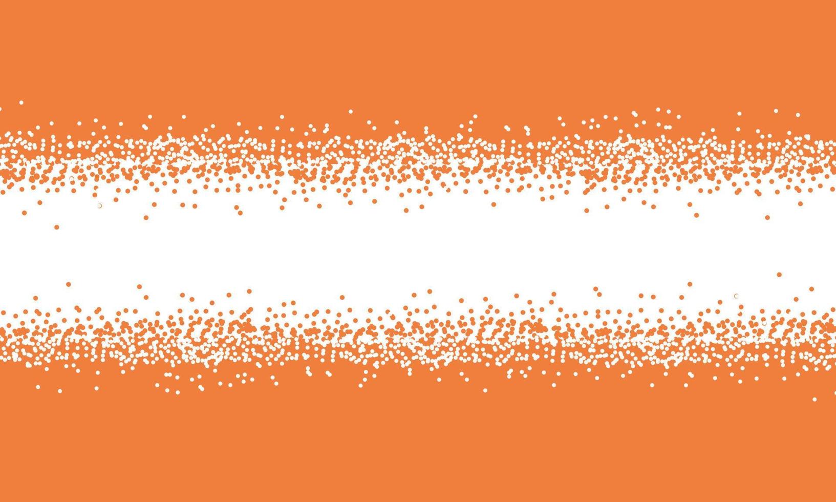 Simple circle orange and white background. vector