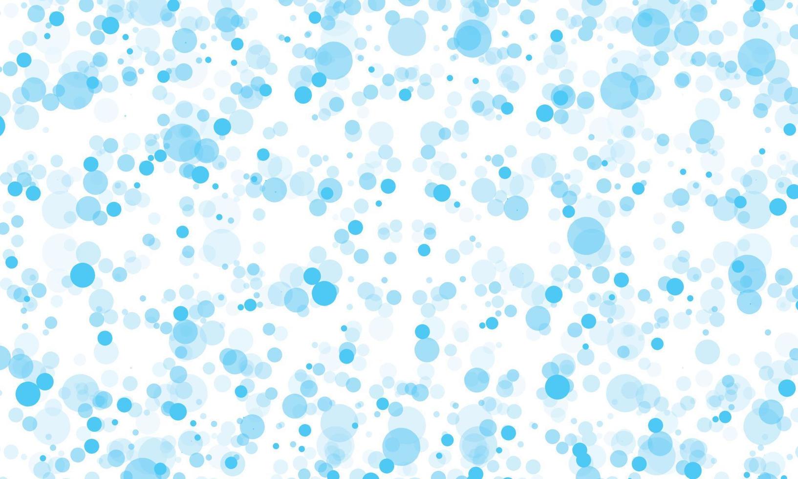 Simple blue bubble circle background. vector