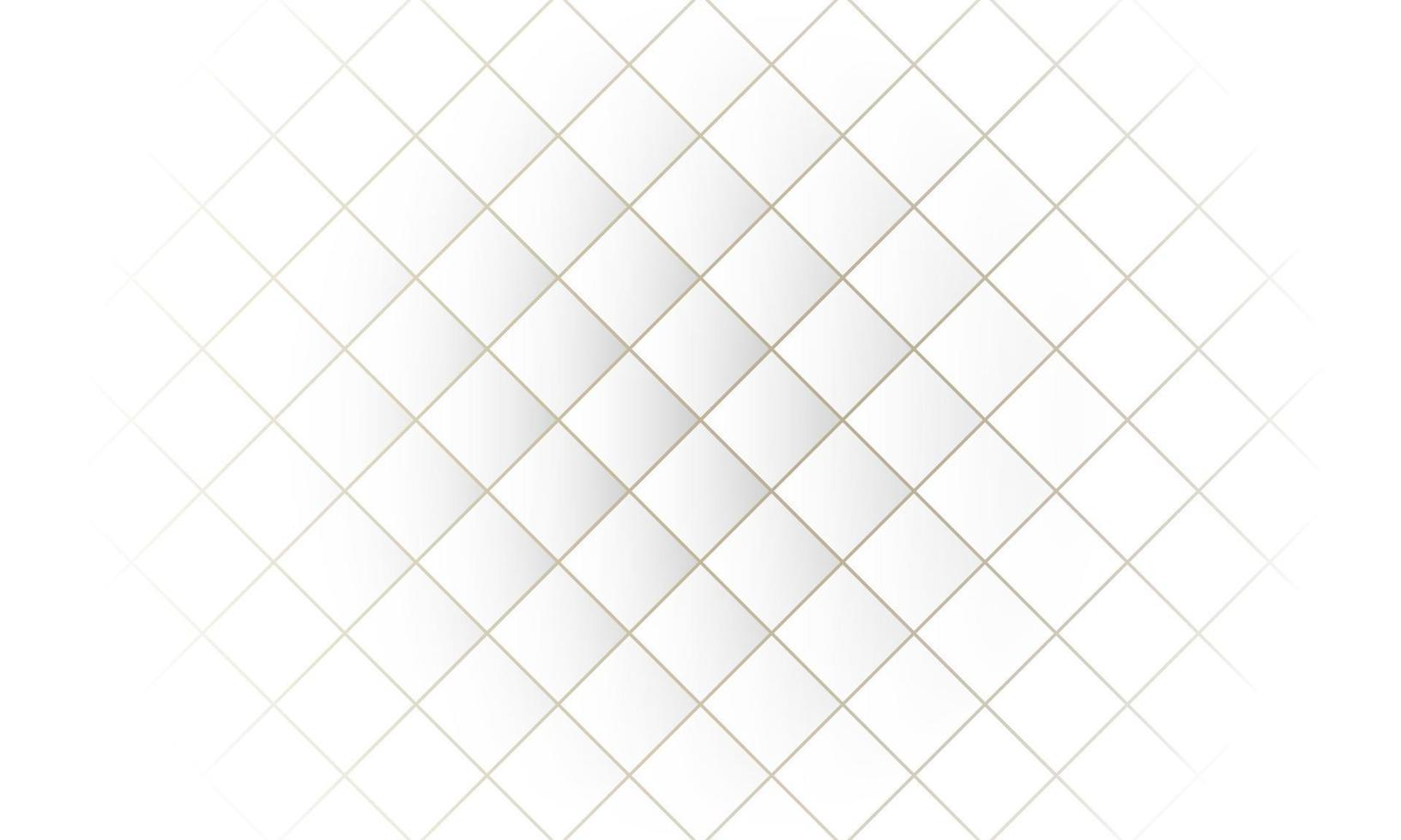 White rectangles with gold lines background. vector