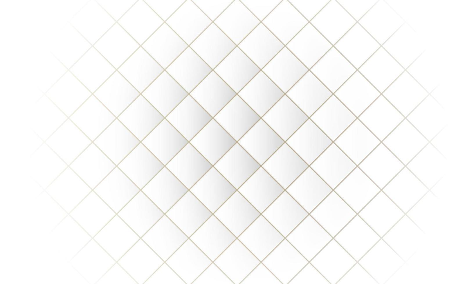 White rectangles with gold lines background. vector