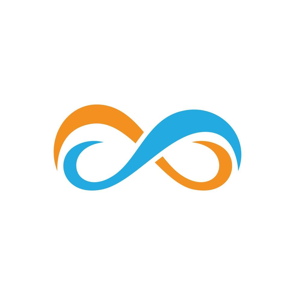 Infinity logo images vector