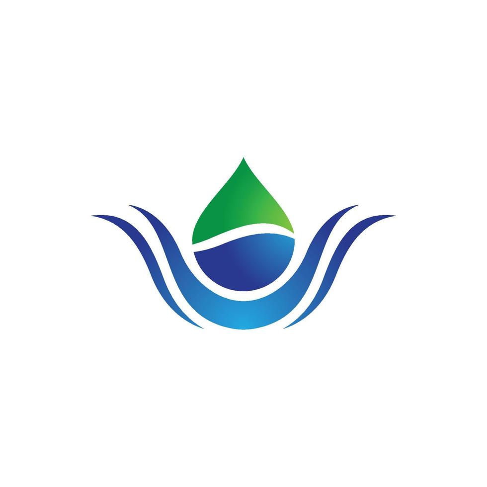 Water drop logo images vector