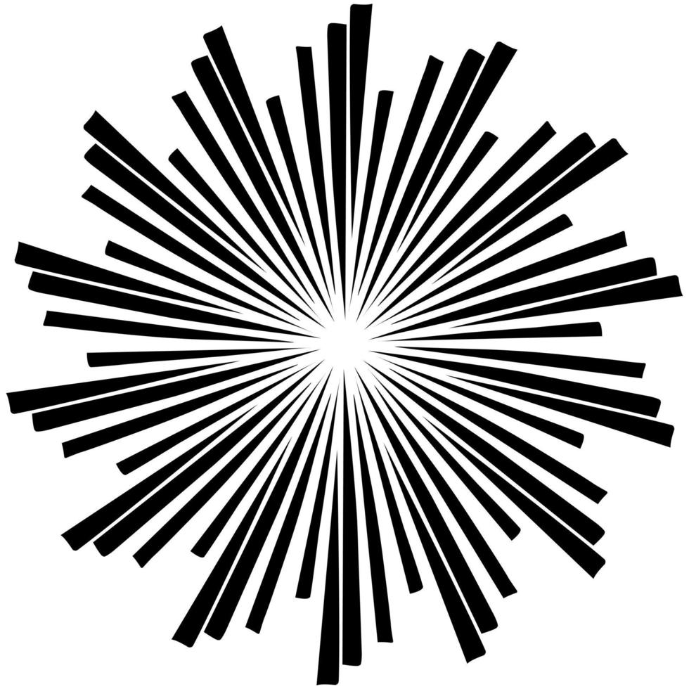 Circular stripes vector design suitable for stickers, logos, and more