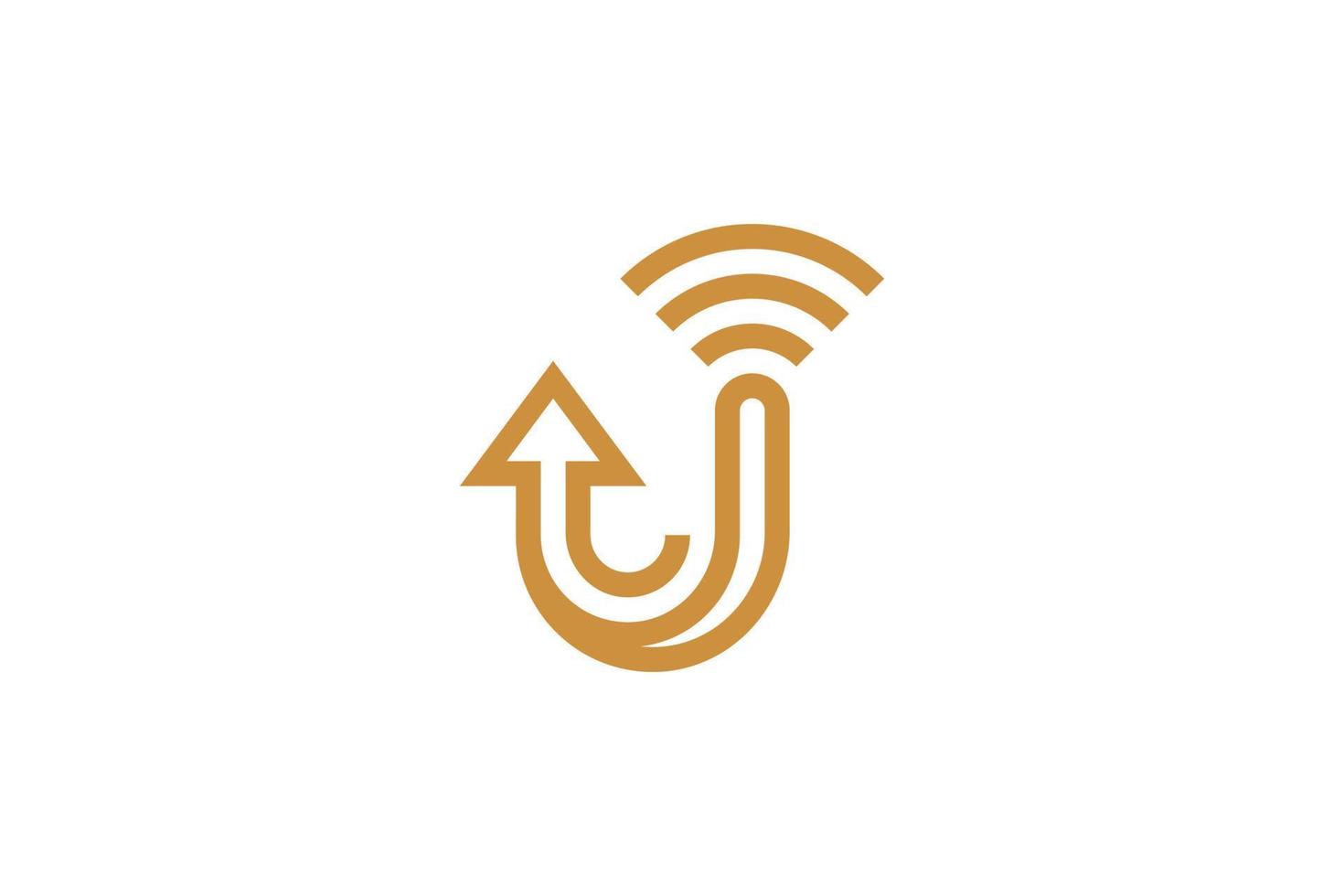Luxury Letter J Logo vector