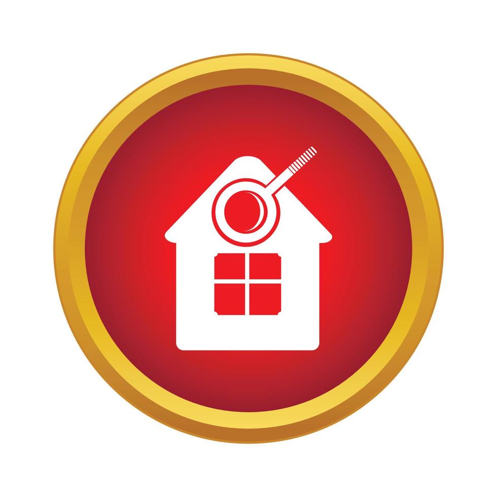 Search home icon, simple style vector