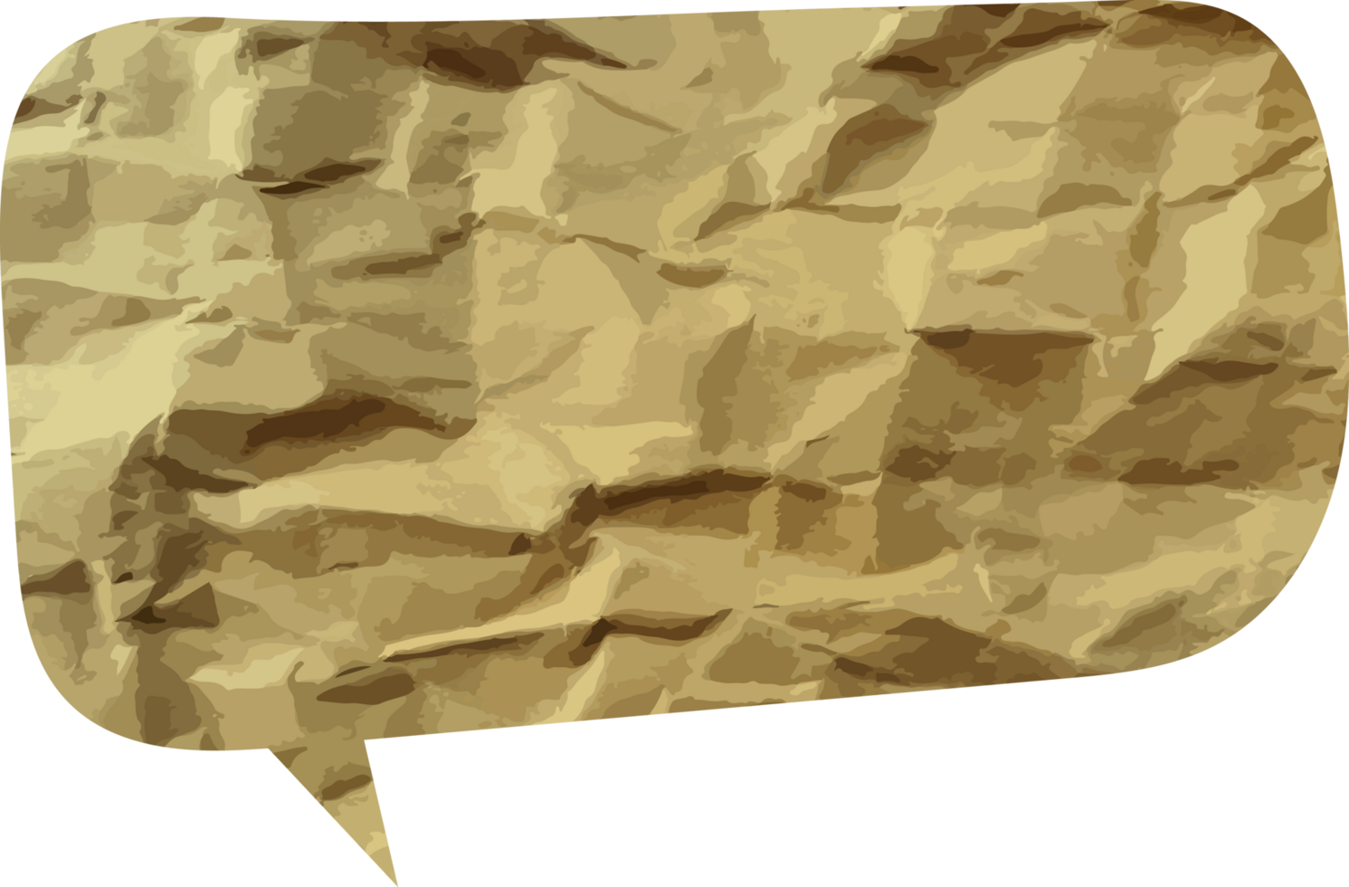 Speech Bubble Crop-out Icon png