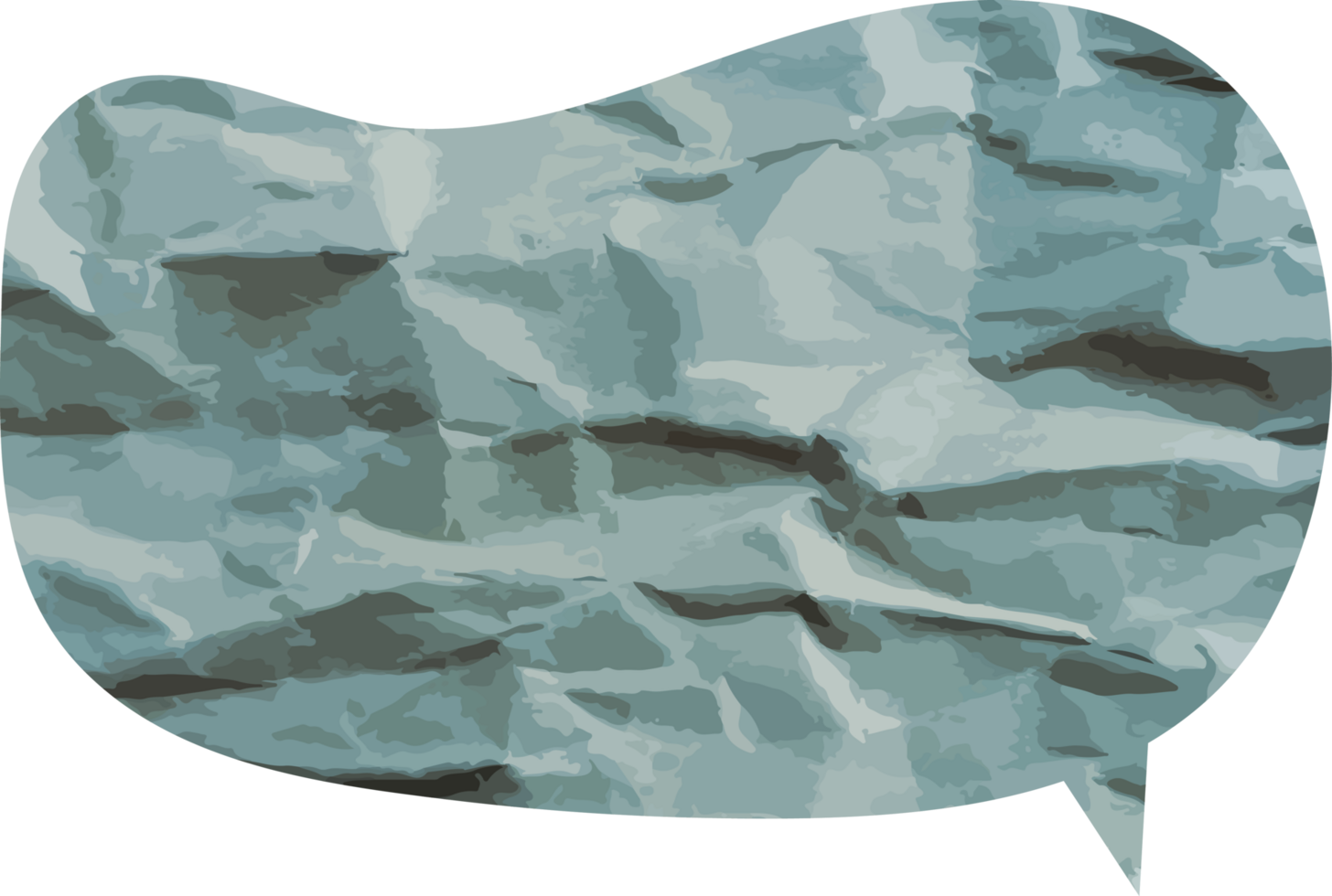 Speech Bubble Crop-out Icon png