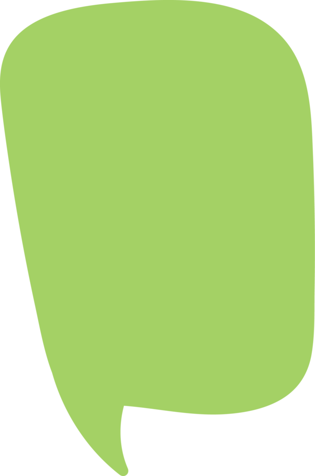 Speech Bubble Crop-out Icon png