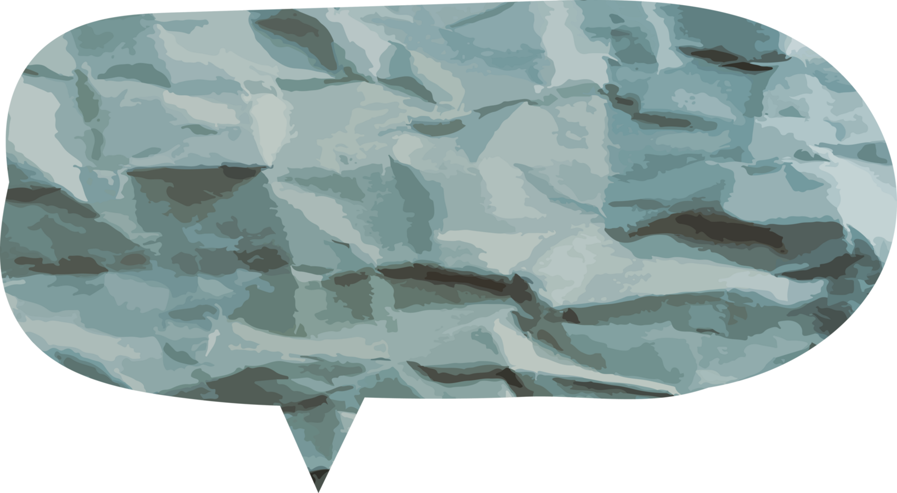 Speech Bubble Crop-out Icon png