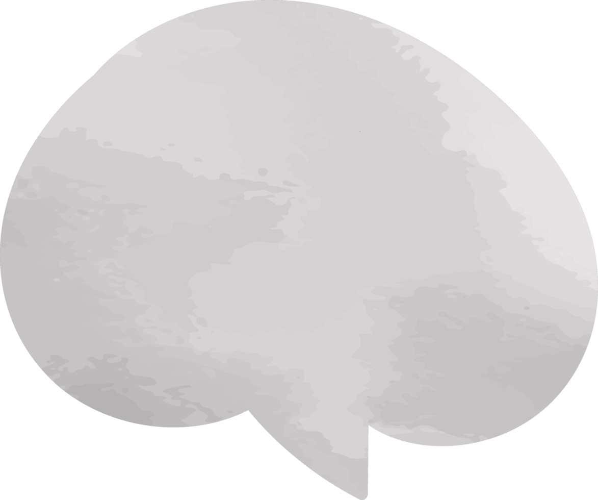 Speech Bubble Crop-out Icon png