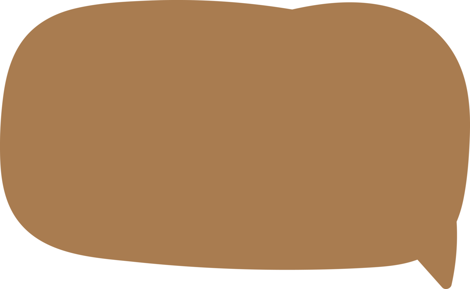 Speech Bubble Crop-out Icon png