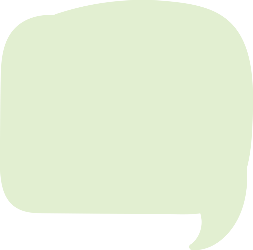 Speech Bubble Crop-out Icon png