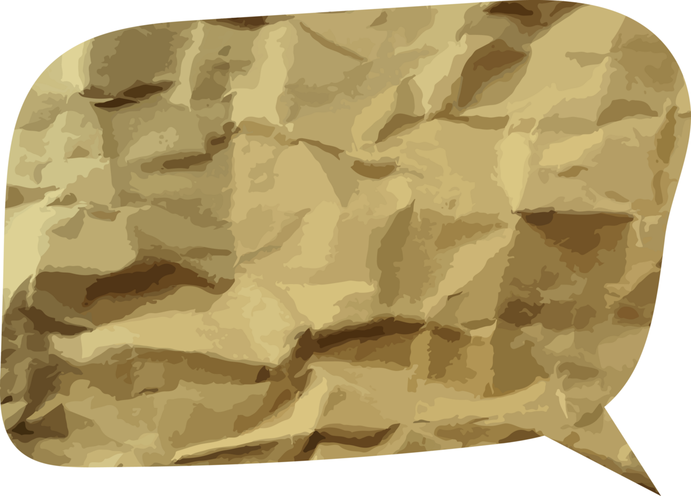 Speech Bubble Crop-out Icon png