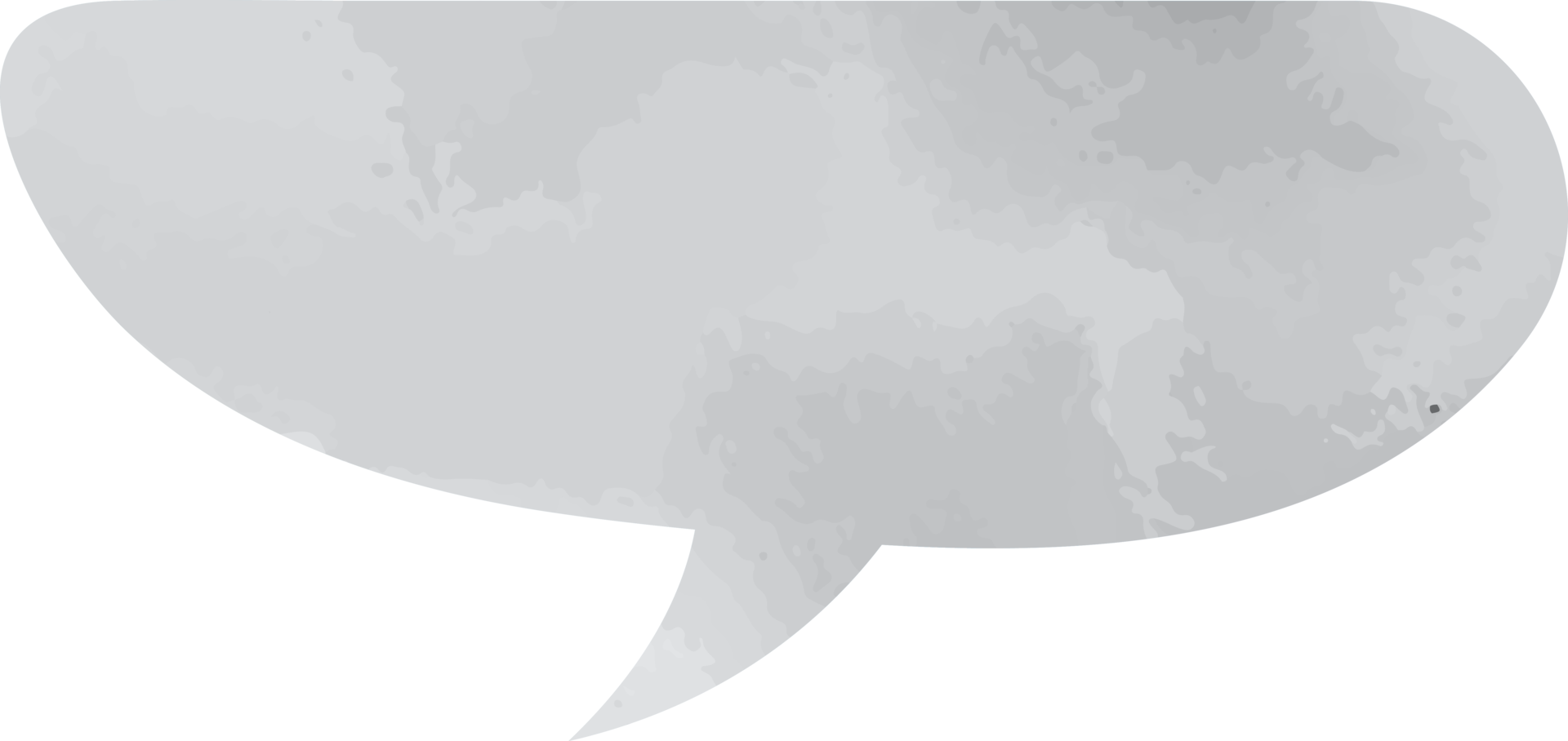Speech Bubble Crop-out Icon png