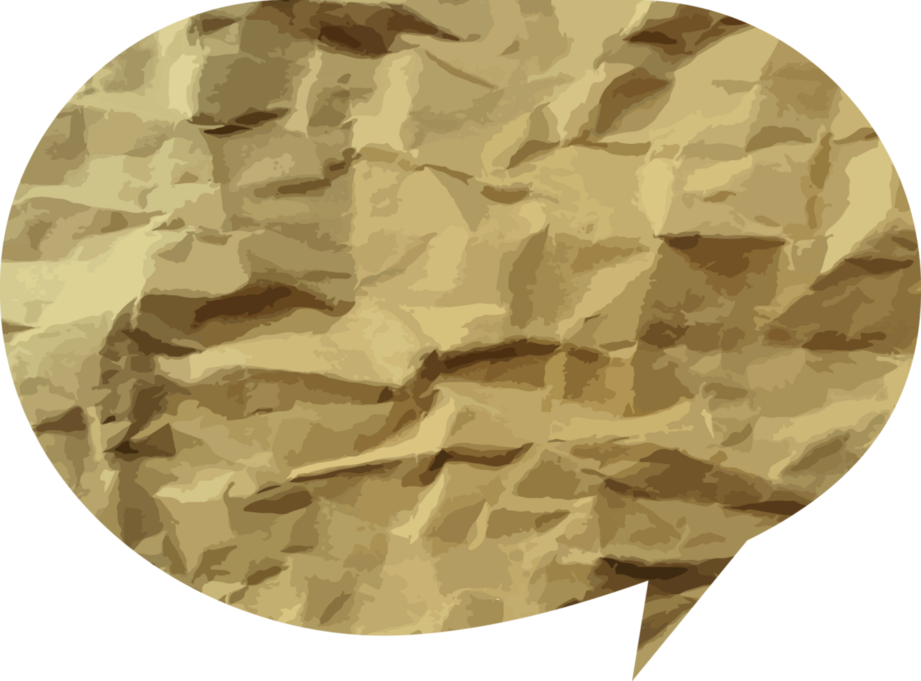 Speech Bubble Crop-out Icon png