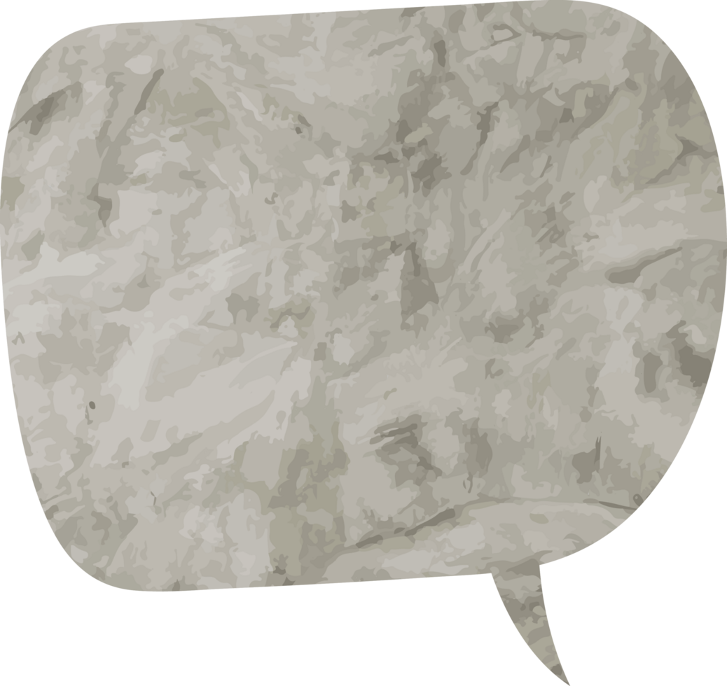 Speech Bubble Crop-out Icon png