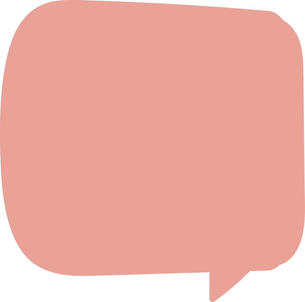 Speech Bubble Crop-out Icon png