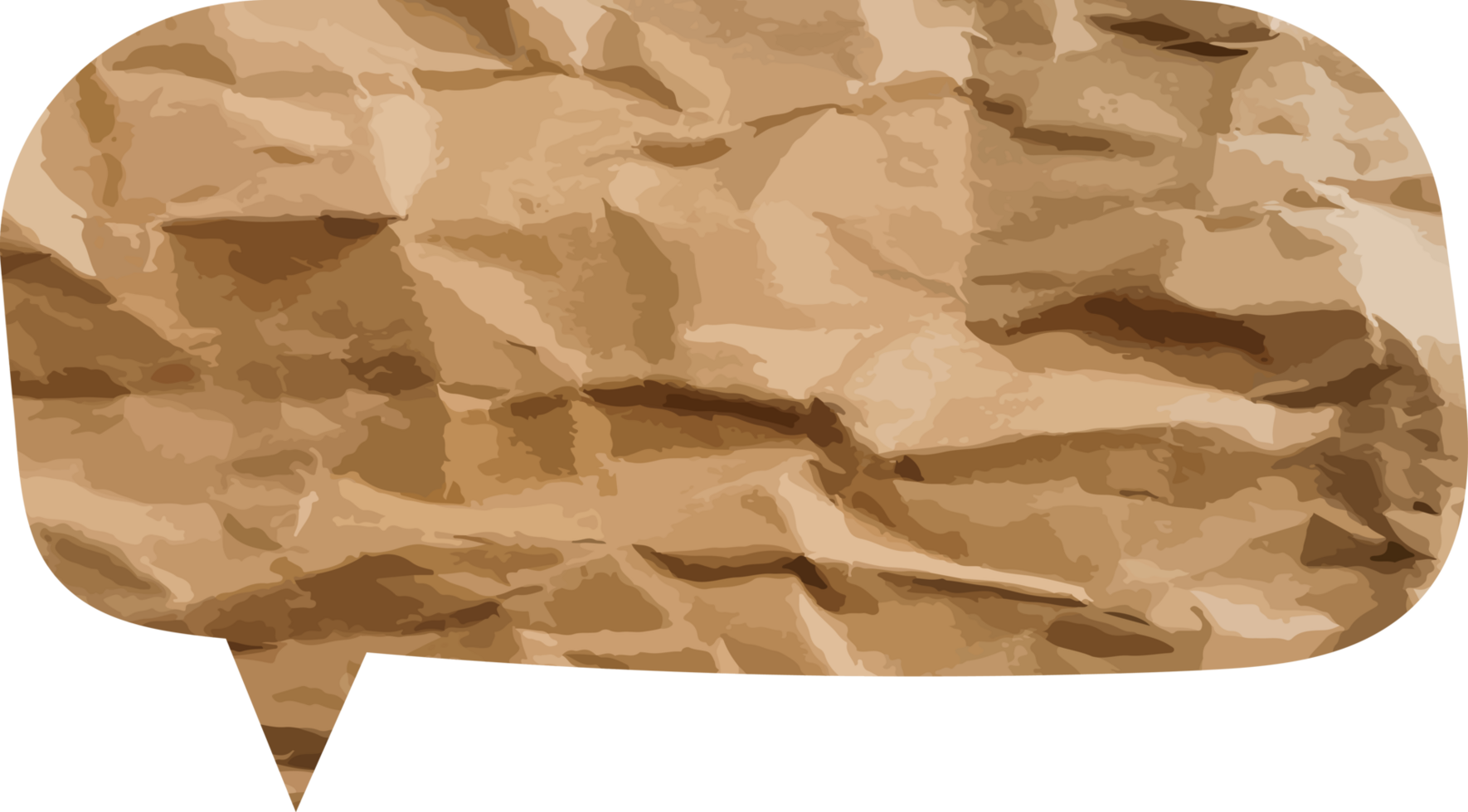 Speech Bubble Crop-out Icon png