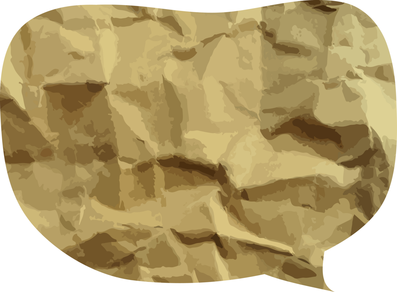 Speech Bubble Crop-out Icon png