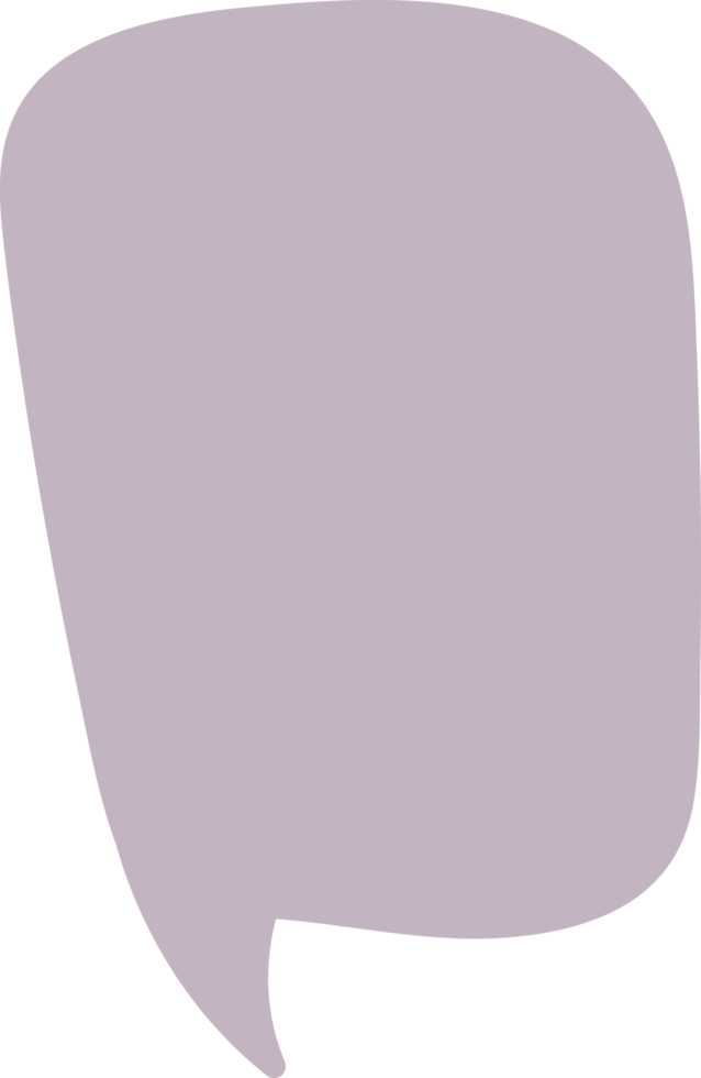 Speech Bubble Crop-out Icon png