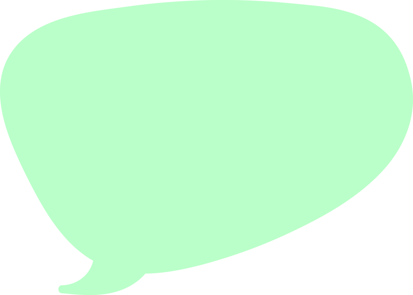 Speech Bubble Crop-out Icon png