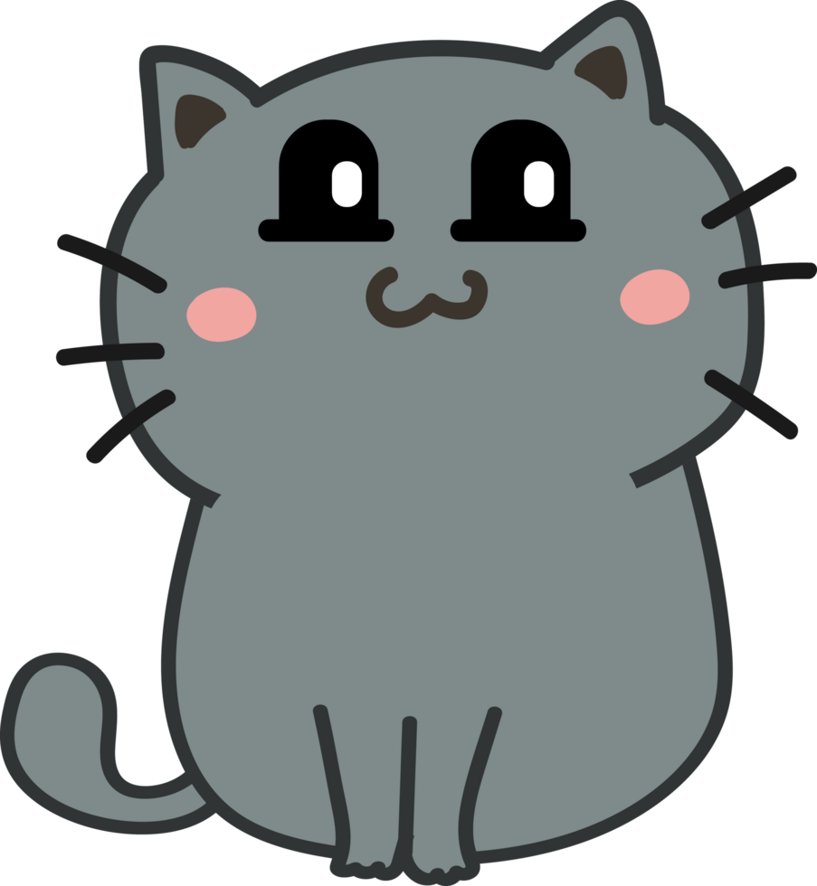 cat cartoon character crop-out png