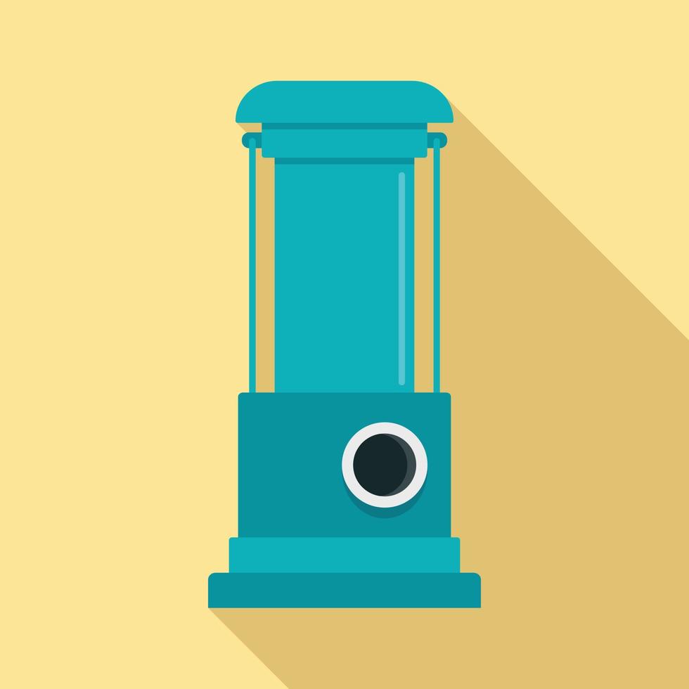 Water pump icon, flat style vector