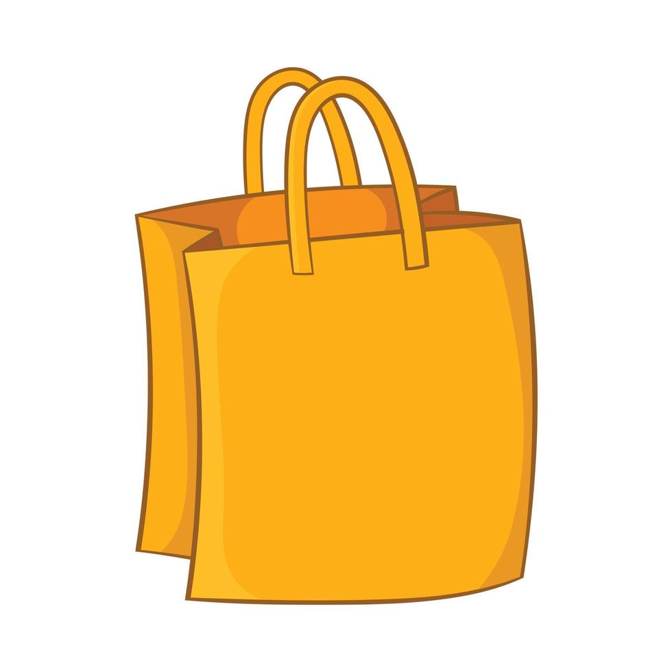 bolsa con asas, icono de estilo de dibujos animados 14426915 Vector en  Vecteezy