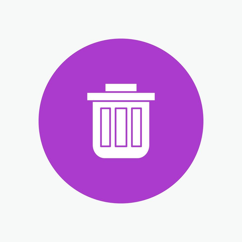 Trash Basket Bin Can Container Dustbin Office vector