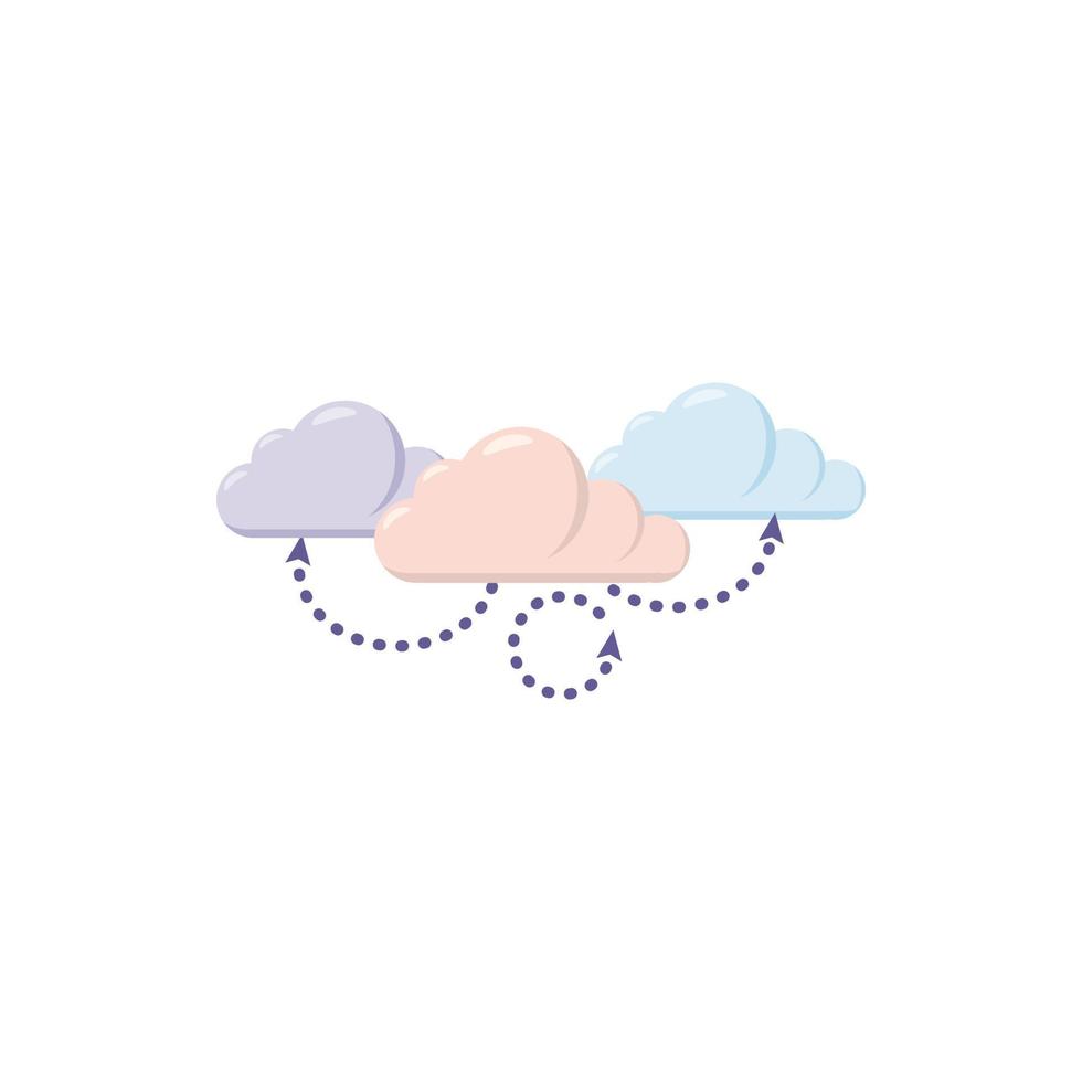Cloud computing icon, cartoon style 14427258 Vector Art at Vecteezy Cloud computing icon, cartoon style 14427258 Vector Art at Vecteezy