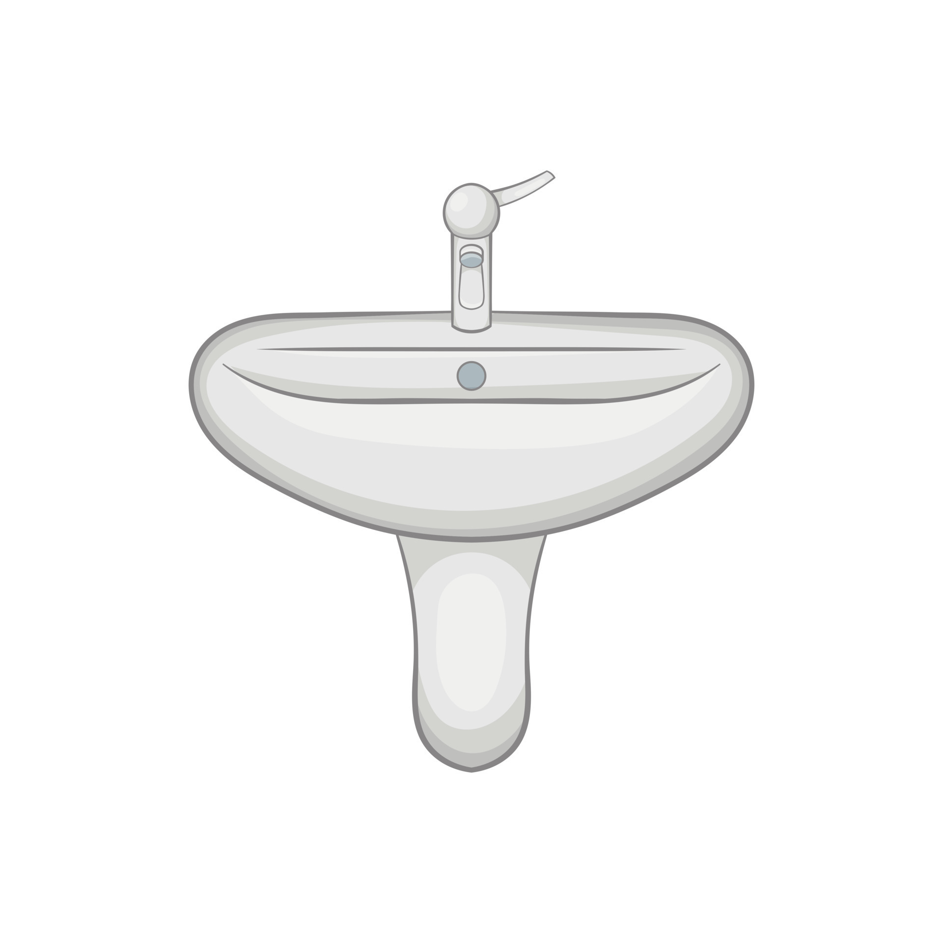 Ceramic sink icon, cartoon style 14427284 Vector Art at Vecteezy