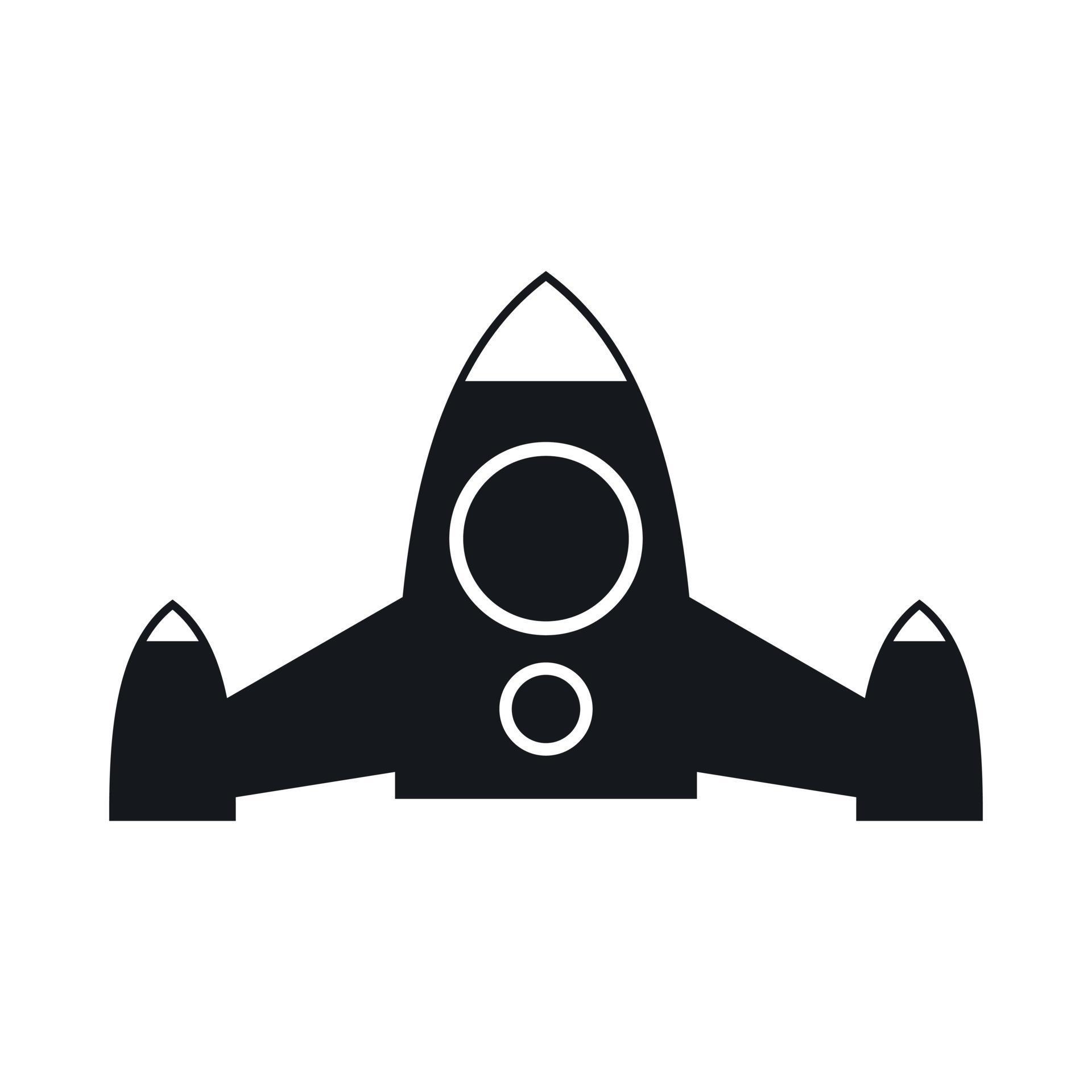 Rocket icon, simple style 14427500 Vector Art at Vecteezy