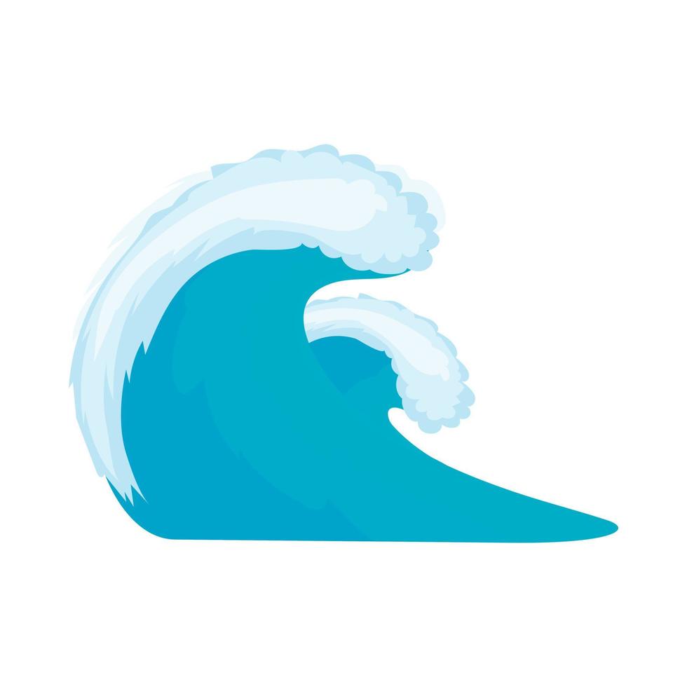 Water Wave icon vector