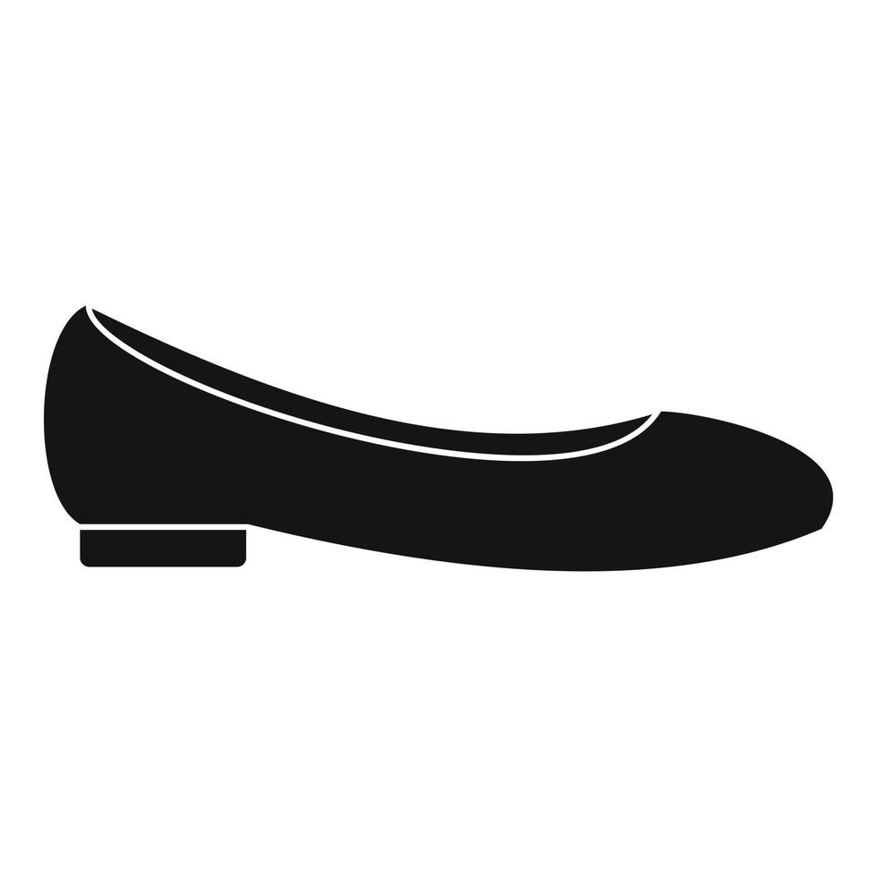 Woman shoes icon vector simple