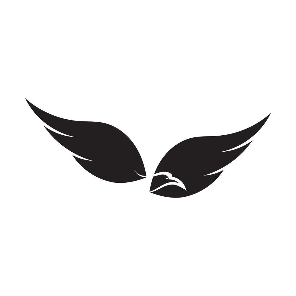 Falcon Eagle Logo Template vector illustration design