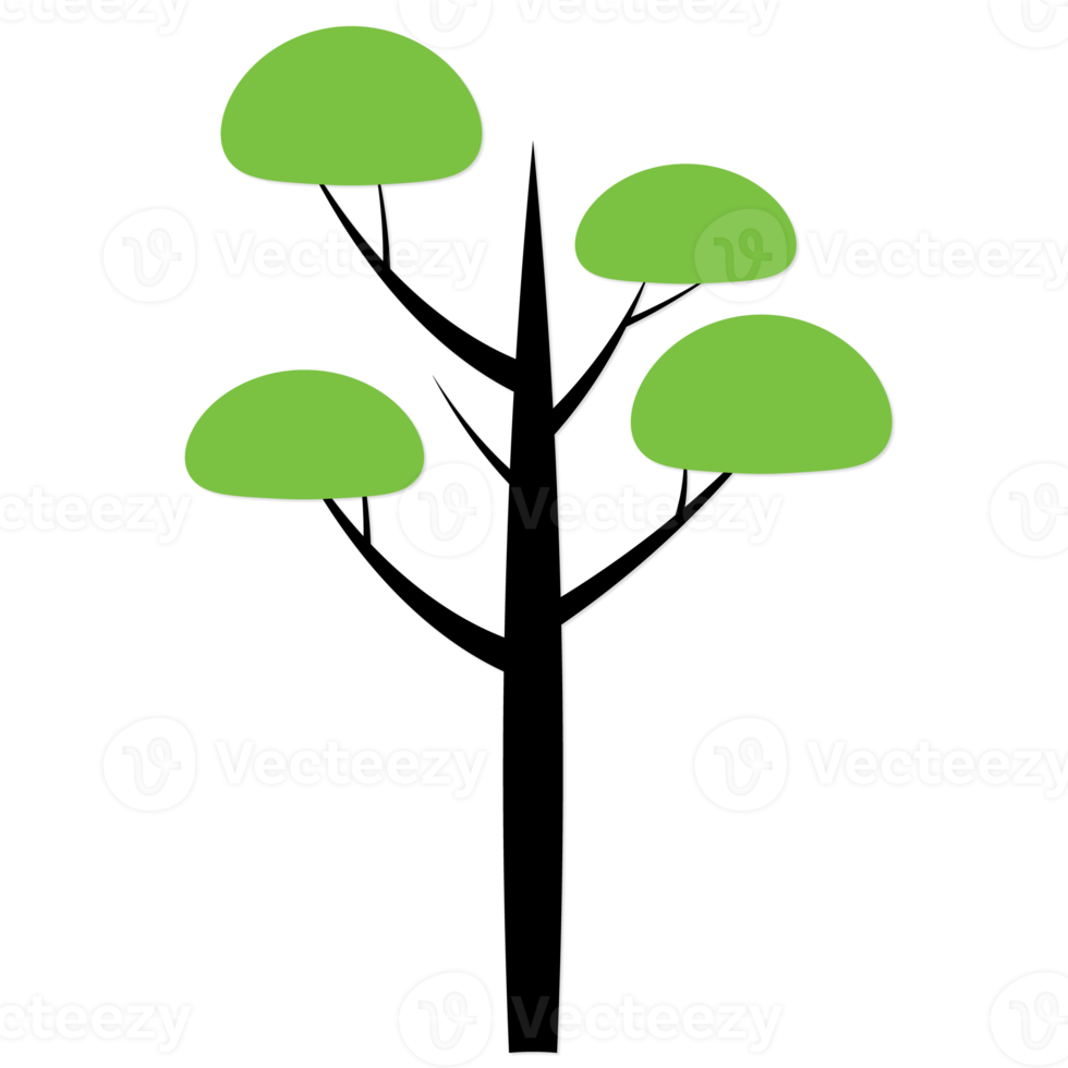 tree cartoon design 14428990 PNG