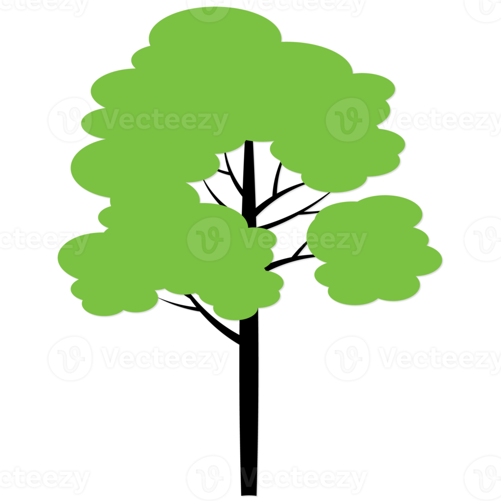 tree cartoon design 14428997 PNG