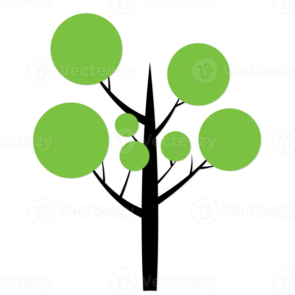 tree cartoon design 14429148 PNG