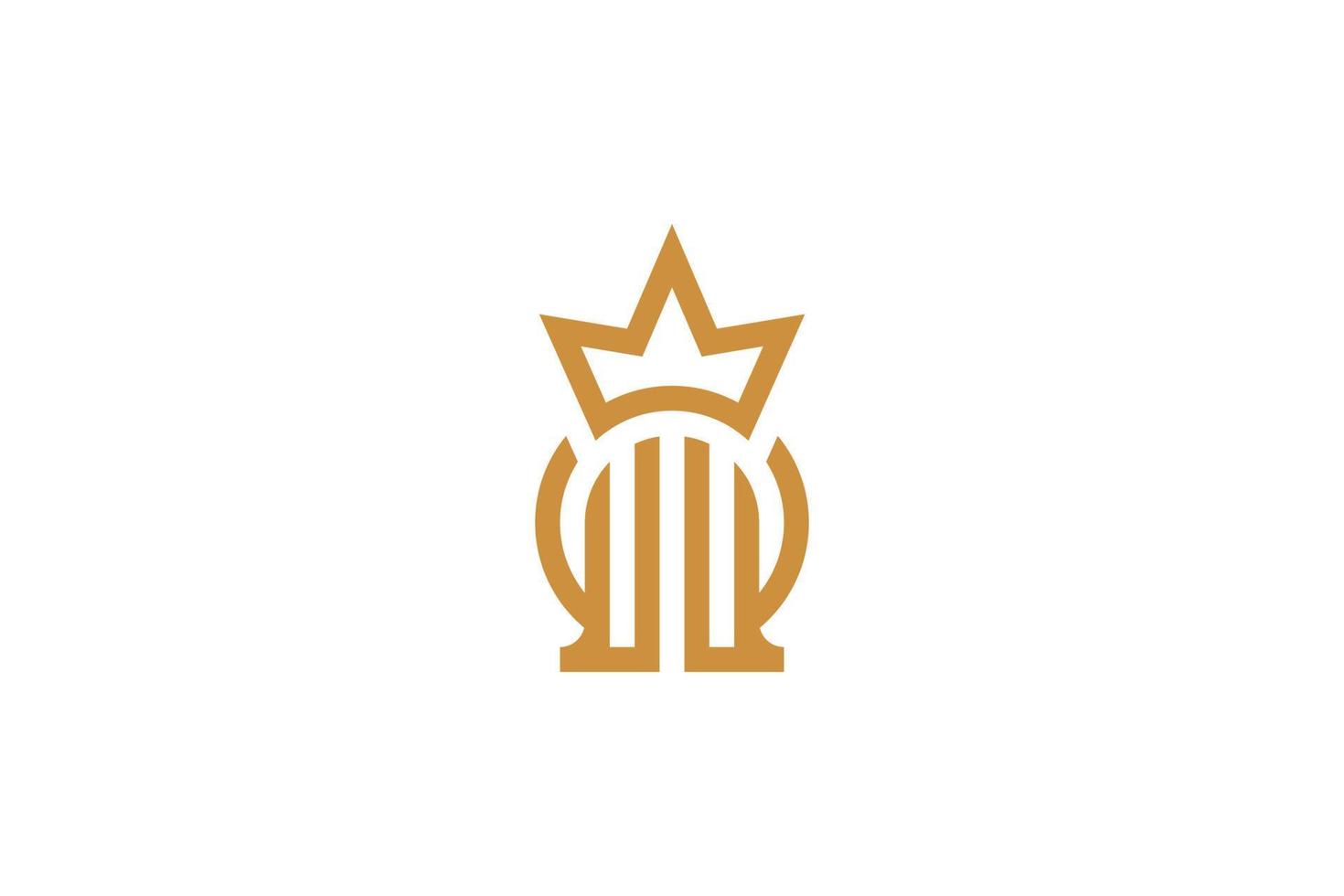 Monoline Style N Letter Logo vector