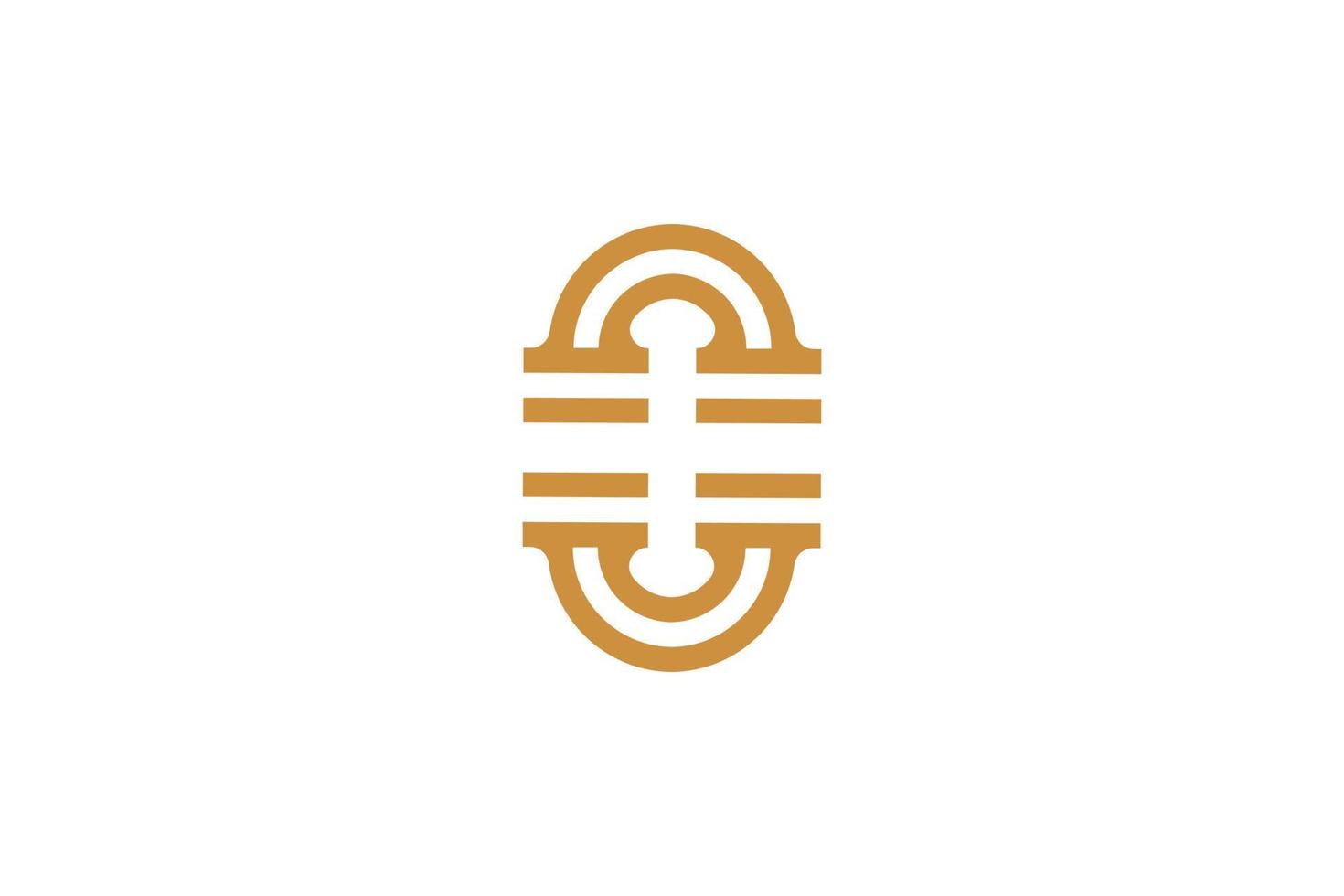 Monoline Letter Q Logo Template vector