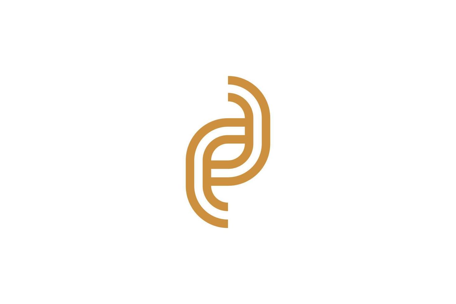 Monoline Letter Q Logo Template vector