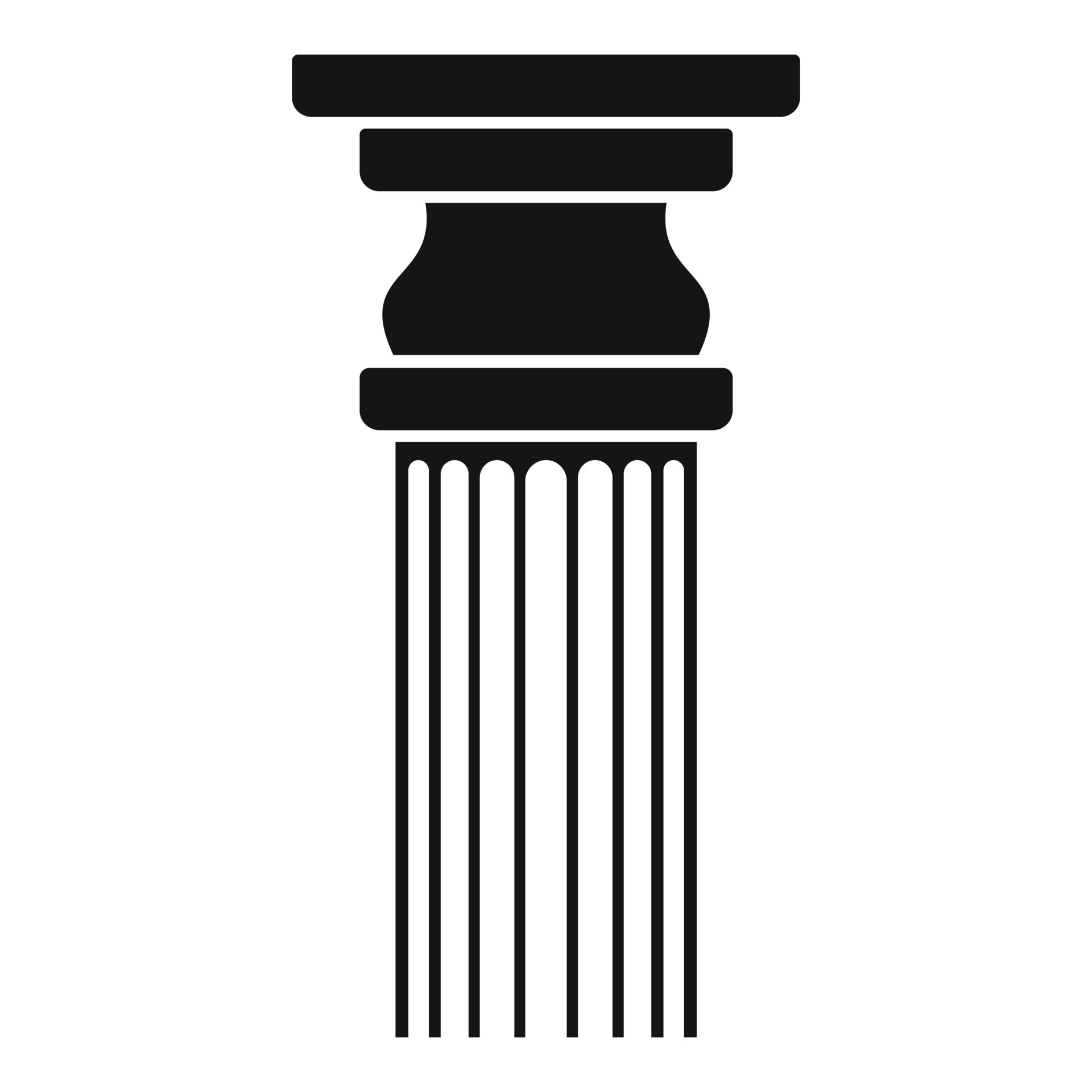 icono de columna rectangular, estilo simple. 14429489 Vector en Vecteezy