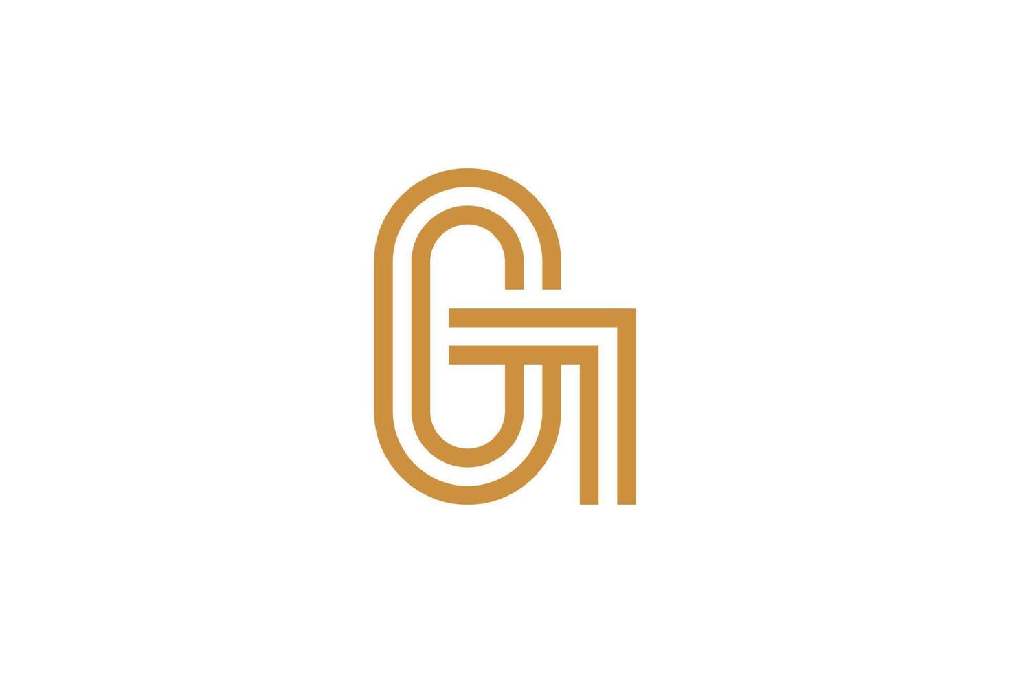 Monoline Letter Q Logo Template vector